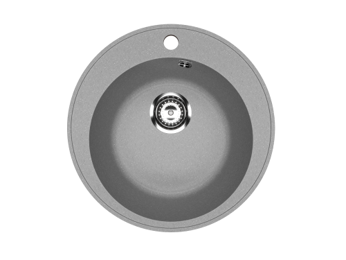 Кухонная мойка Uperwood ECON UPD-405 4910201229 50х50 цвет серый поверхность матовая