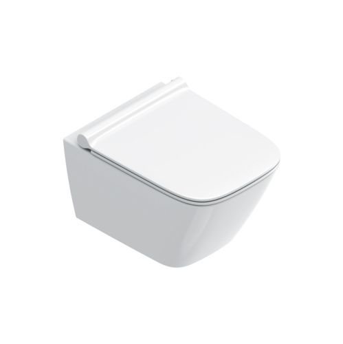 Чаша унитаза подвесная Catalano Green 411500001 цвет белый без сиденья безободковая смыв торнадо