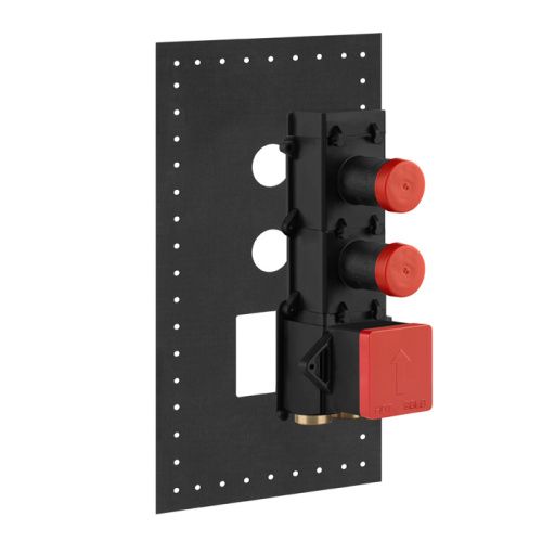 Внутренняя часть встраиваемого термостатического смесителя с 2мя независимыми выходами Gessi 43103#031