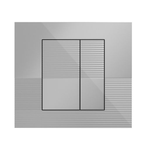 Клавиша смыва механическая Grossman Pragma 800.T1.03.100.100 цвет хром