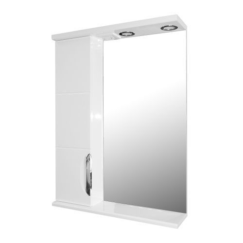 Зеркало-шкаф Loranto Стиль CS00024779 60х80 подвесной цвет белый