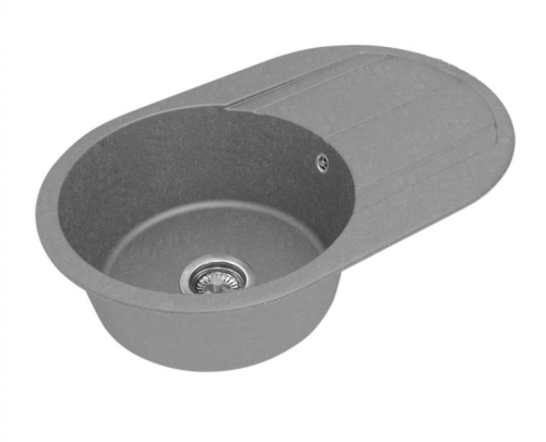 Кухонная мойка Aquaton Амира 1A712932AI230 80х50 цвет серый