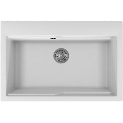 Кухонная мойка Florentina Ромия 770 20.495.E0770.201 75х50 цвет белый поверхность матовая