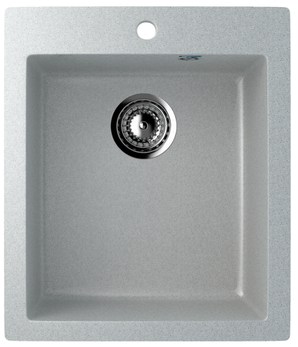 Кухонная мойка Ulgran Classic U-404-310 40х50 цвет серый
