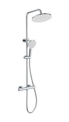 Душевая стойка Wonzon & Woghand Inn WW-B3013-T1-CR настенная цвет хром с термостатом