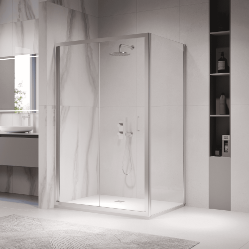 Душевой уголок RGW Passage 060814229-11 120х90 стекло прозрачное профиль хром без поддона