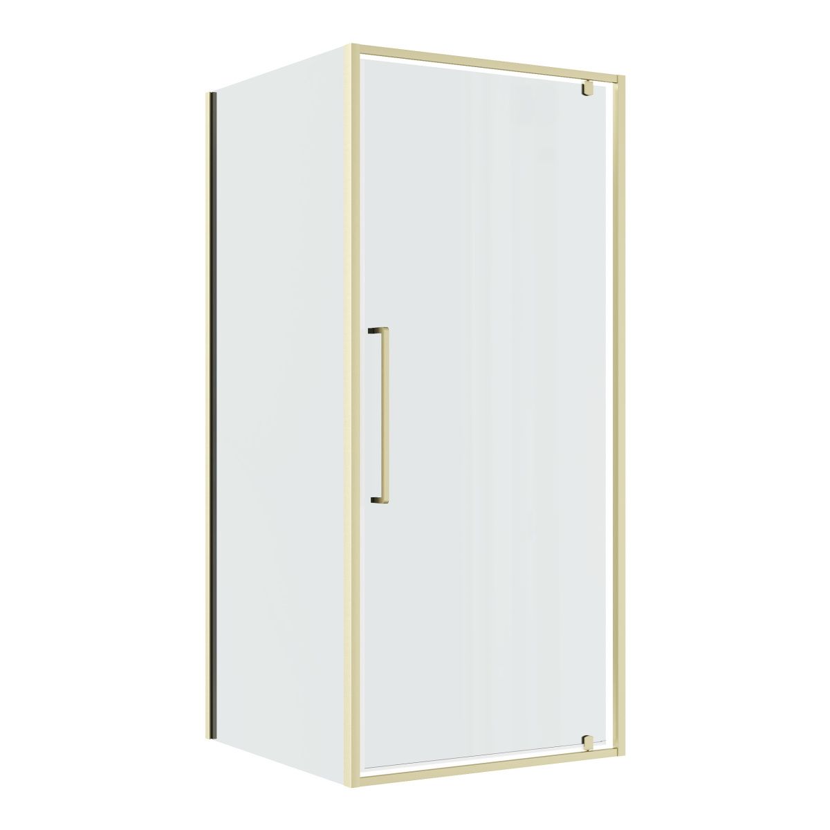 Душевой уголок Niagara Nova NG-45-9ASG-A90SG-34 90х90 стекло прозрачное профиль золото без поддона