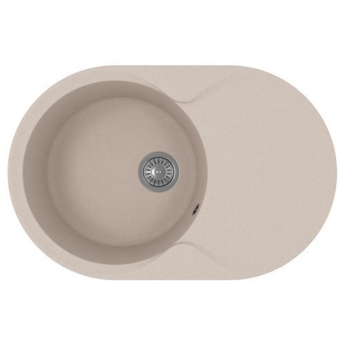 Кухонная мойка Florentina Лацио 780 17.010.C0780.104 80х50 цвет бежевый поверхность матовая