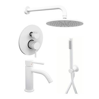 Душевая система Paffoni Light KITLIG018BO071 встраиваемая в стену