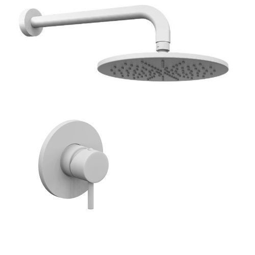 Душевая система Paffoni Light KITLIG011BOKING встраиваемая в стену цвет белый