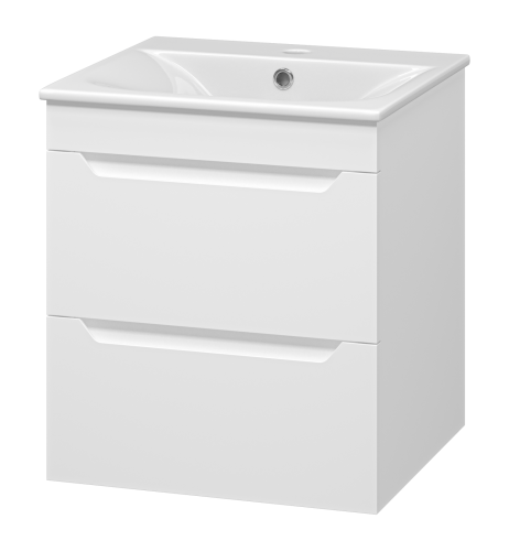 Тумба под раковину Misty Бриз П-Бри-09050-012Я 50х50 подвесная цвет белый