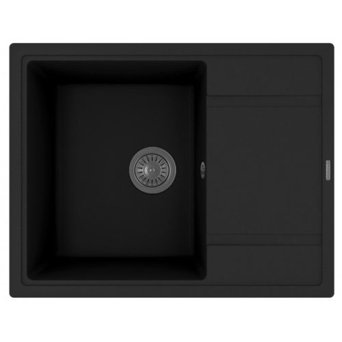 Кухонная мойка Florentina Липси 650 20.125.C0650.208 65х50 цвет черный поверхность матовая
