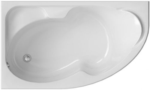 Ванна акриловая 1MarKa DIANA 01ди1590л 150х90 пристенная асимметричная без каркаса