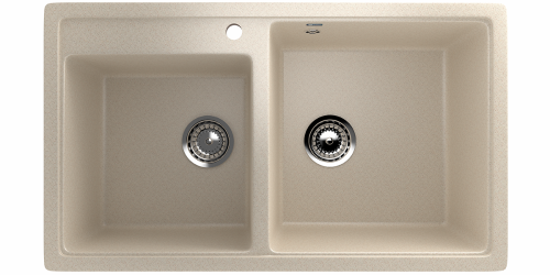 Кухонная мойка Ulgran Classic U-200-328 85х50 цвет бежевый