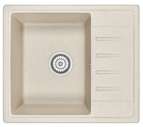 Кухонная мойка Granula 5803, БЕЖЕВЫЙ 60х50 цвет бежевый поверхность матовая
