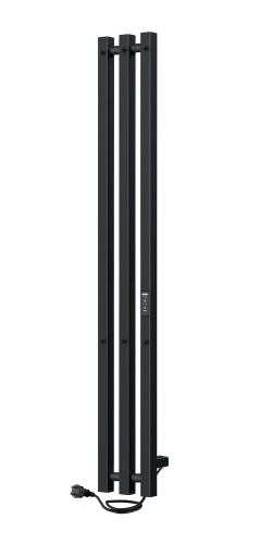 Полотенцесушитель электрический Indigo Style PRO LSPRE120-18BRRt 20х120 черный