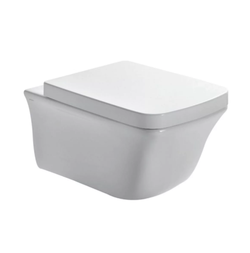 Чаша унитаза подвесная Globo Relais RES02BI цвет белый без сиденья безободковая смыв торнадо