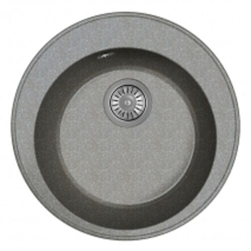 Кухонная мойка Dr.Gans Пион 25.130.B0480.407 50х50 цвет черный поверхность матовая