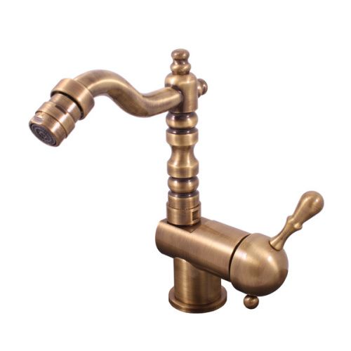 Смеситель RavSlezak LABE L408.5/9SM на биде бронза