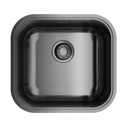 Кухонная мойка Omoikiri Omi 4993191 45х40 цвет вороненая сталь поверхность полированная