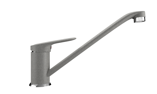 Смеситель для кухни Ulgran Classic U-004-310 на мойку серый