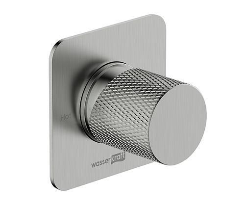 Смеситель для душа Wasserkraft Tauber 6400 6451 встраиваемый в стену никель