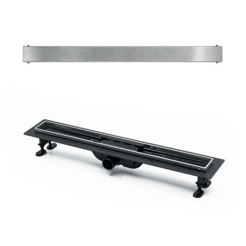 Душевой лоток Timo Eco SP10900-PG10900 95х10 черный