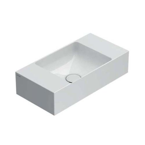 Раковина керамическая Globo T-Edge B6R52.BI*0 50 см накладная цвет белый без отверстий под смеситель