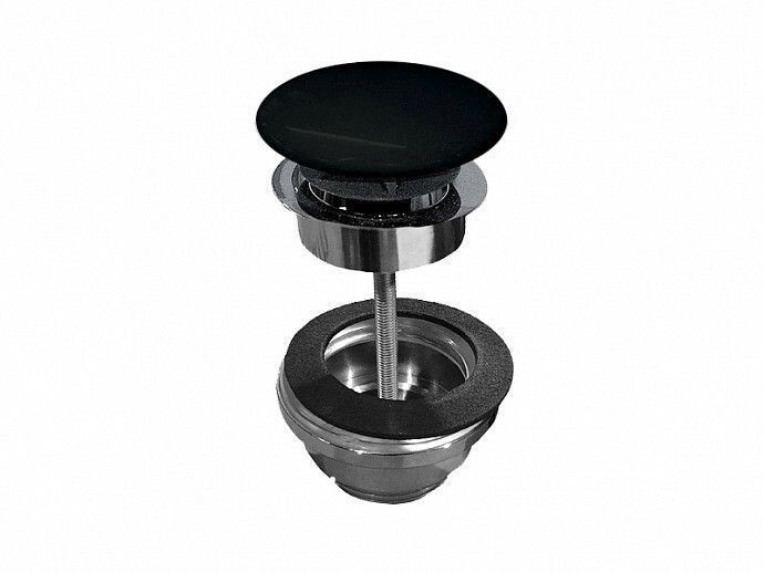 Донный клапан Scarabeo 10010/C CR 49 черный
