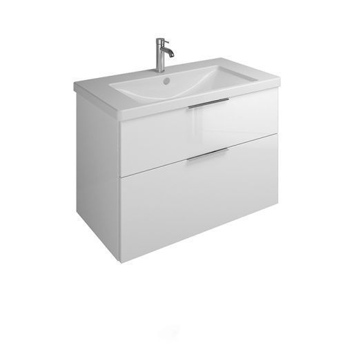 Тумба с раковиной Burgbad Eqio SEYQ093F2009G0146C001*1 90х50 подвесная цвет белый