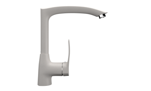 Смеситель для кухни Ulgran Classic U-005-331 на мойку белый