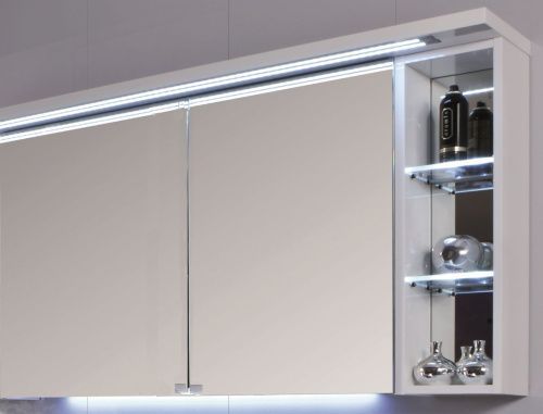 Зеркало-шкаф Puris Crescendo S2A43926R(169) 90х70 подвесной цвет серый