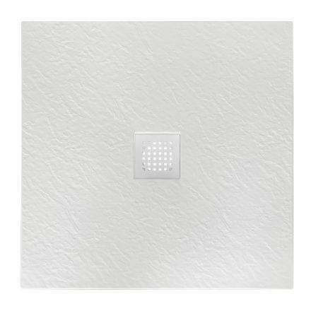Душевой поддон из искусственного камня BelBagno UNO TRAY-MR-UNO-A-90-35-W-BO 90х90 белый