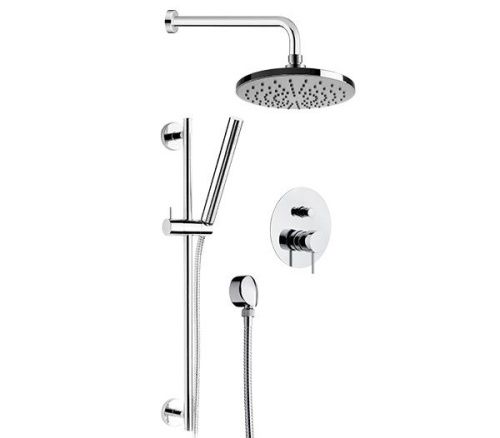 Душевая система Remer X Style X09S01EC20 встраиваемая в стену цвет хром