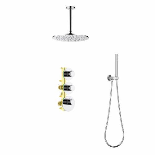 Душевая система Timo Saona SX-2399/00SM встраиваемая в стену цвет хром с термостатом