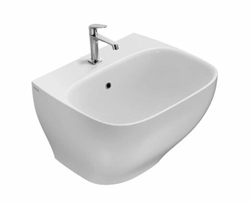 Раковина керамическая Globo GENESIS GE061BI 60х50 подвесная цвет белый