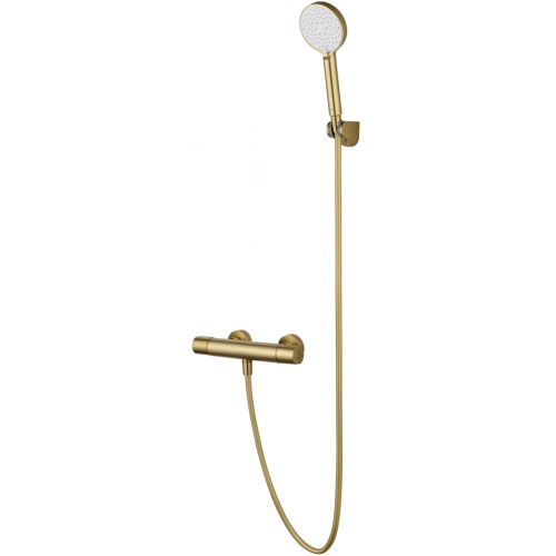 Смеситель для душа Wonzon & Woghand Inn WW-B2029-A-BG настенный золото с термостатом