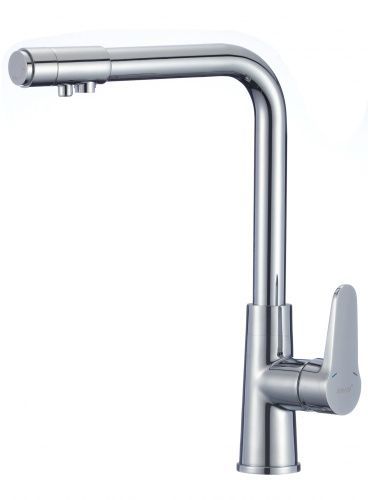 Смеситель для кухни Savol S-L1804 на столешницу хром