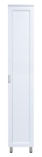 Шкаф-пенал Misty Дива П-Див05035-013ПрП 40х190 напольный цвет белый