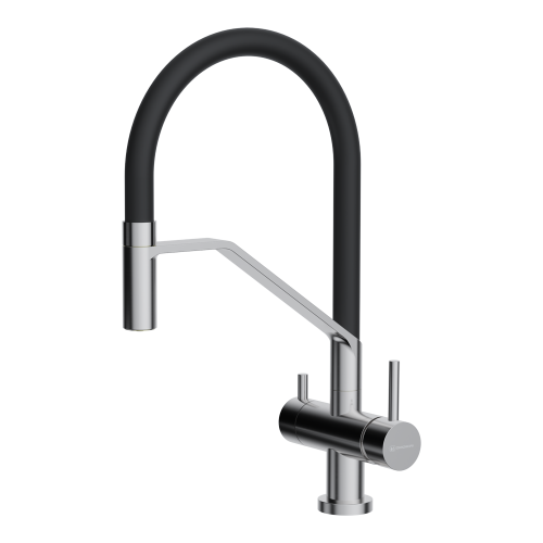 Смеситель для кухни Omoikiri Akeno 4994544 на мойку нержавеющая сталь