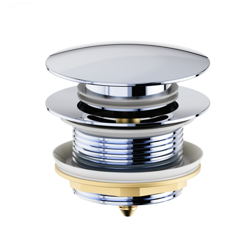 Донный клапан Wonzon & Woghand WW-SS105-CR хром