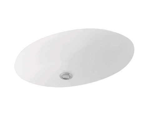 Раковина керамическая Villeroy Boch Evana 61440001 60х40 встраиваемая цвет белый без отверстий под смеситель