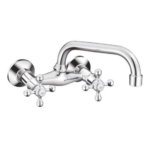 Смеситель для кухни Cron CN4708 настенный хром