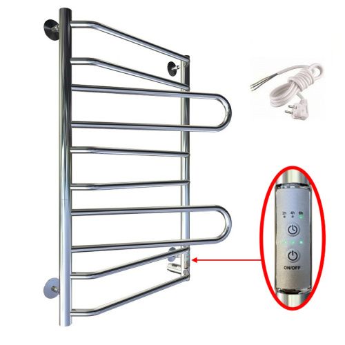 Полотенцесушитель электрический Тругор Пэк Пэксп18/8050прав32 55х80 хром