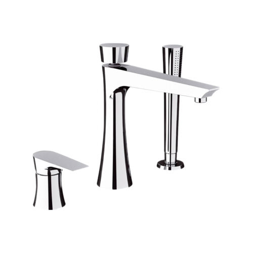 Смеситель Daniel Diva DV691CR на борт ванны хром