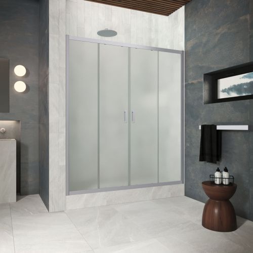 Душевая дверь Vegas-Glass Z2P Protec Z2P Protec 220 07 10 220х200 стекло матовое профиль хром