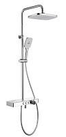 Душевая стойка Savol SK-H3345A настенная цвет хром