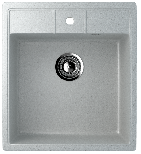 Кухонная мойка Ulgran Classic U-406-310 45х50 цвет серый