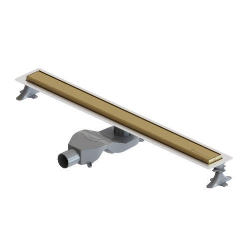 Душевой лоток Boheme Premium Linear 982-80-MG 80х5 золото