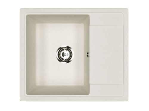 Кухонная мойка Uperwood ECON UPD-201 4910201235 60х50 цвет белый поверхность матовая